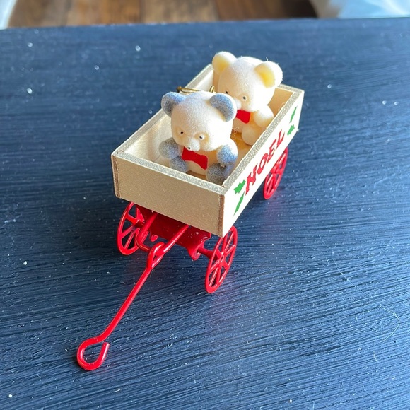 Avon Holiday Vintage Avon Teddy Bear Ornament Collection Teddys In